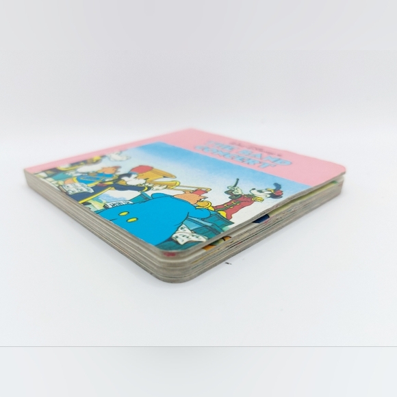 Vintage 1986 Walt Disney World "The Band Concert" Pocket Board Book - Picture 4 of 6